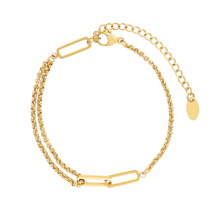 Tangled Bracelet: Gold Bracelet    - Chickie Collective