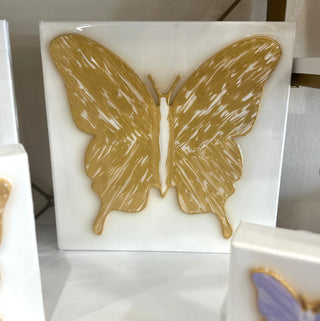 10x10 Butterfly Canvas Butterfly Artwork - Chickie Collective