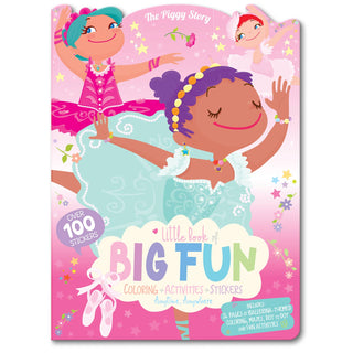 Little Book of Big Fun Activity Book | Pretty Ballerinas     - Chickie Collective