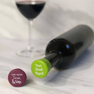 Bestselling Counter Display 48 Wine Caps Wine Accessories - Chickie Collective