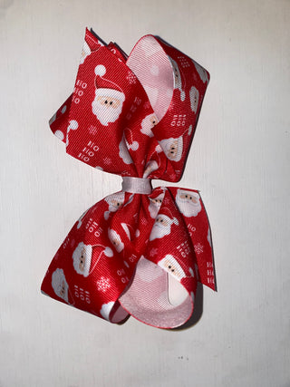 Santa bow     - Chickie Collective