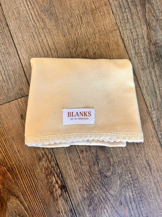 Picot Trim Burp Cloth