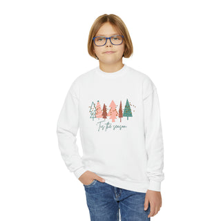 Gildan Youth Sweatshirt, Christmas Sweatshirt, Christmas Sweater, Christmas Crewneck, Christmas Tree Sweatshirt, Holiday Sweaters for Kids Kids clothes    - Chickie Collective