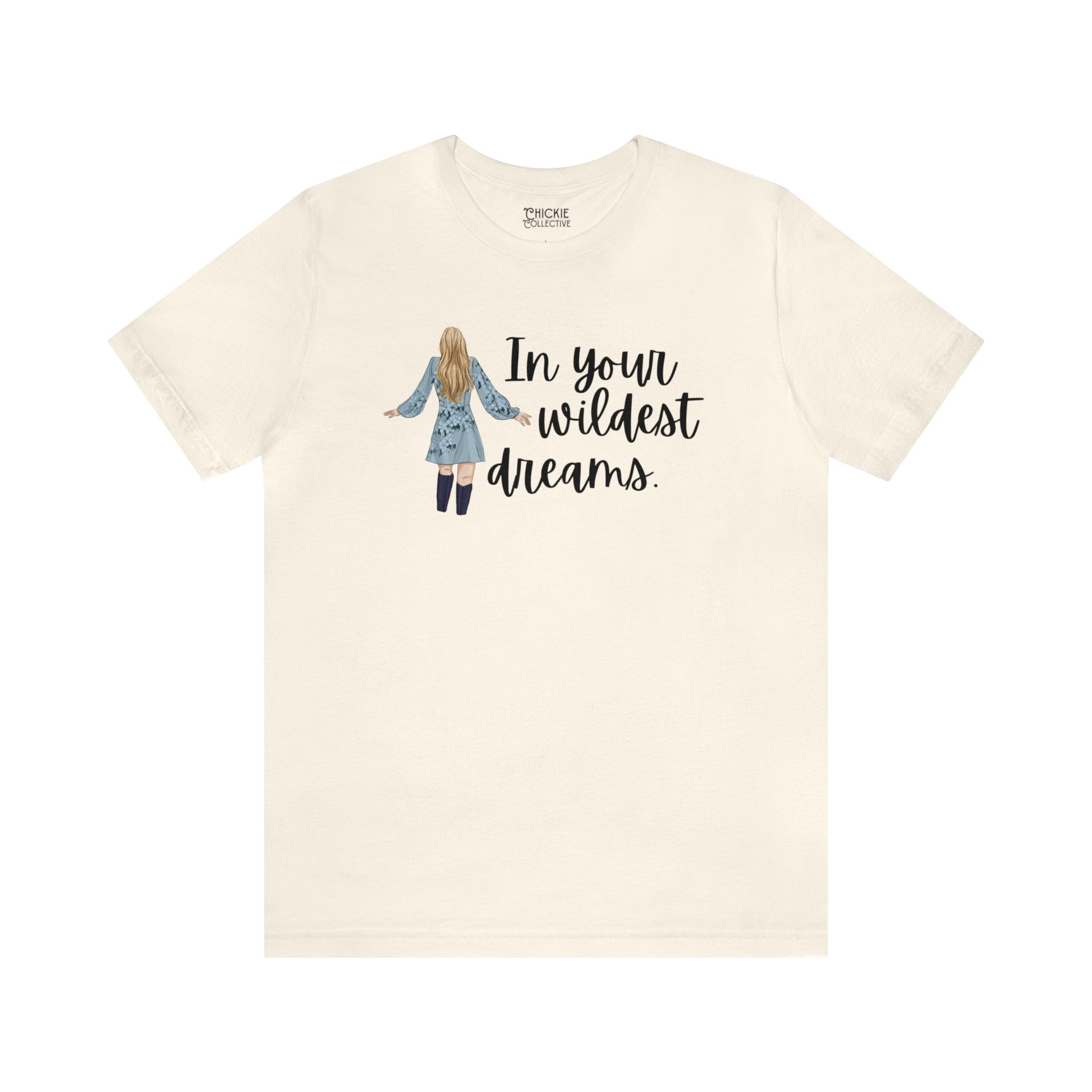 Taylor Swift Preppy Picture T-Shirt - In Your Wildest Dreams T-Shirt Natural S  - Chickie Collective