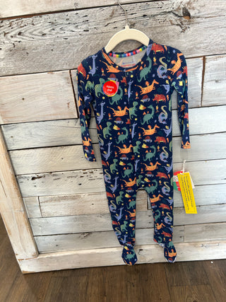 Talon-Ted Magnetic Footie Pajama - Chickie Collective