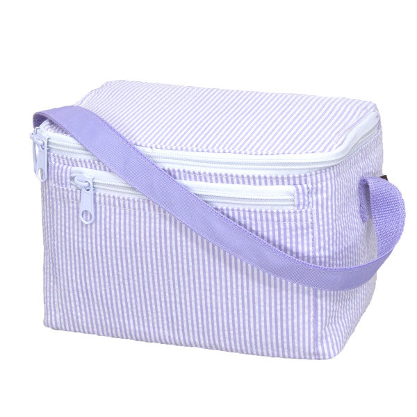 Seersucker Lunch Box | Purple