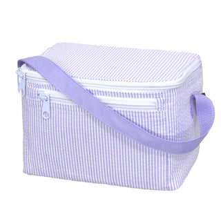 Seersucker Lunch Box | Purple backpack    - Chickie Collective