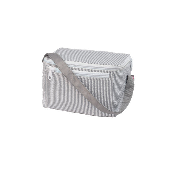 Seersucker Lunch Box | Grey