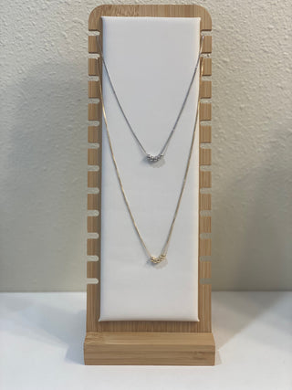 Gold & Silver Bead Necklace Necklace    - Chickie Collective