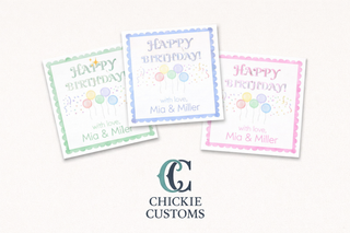 Editable Birthday Gift Tags – Printable Canva Template