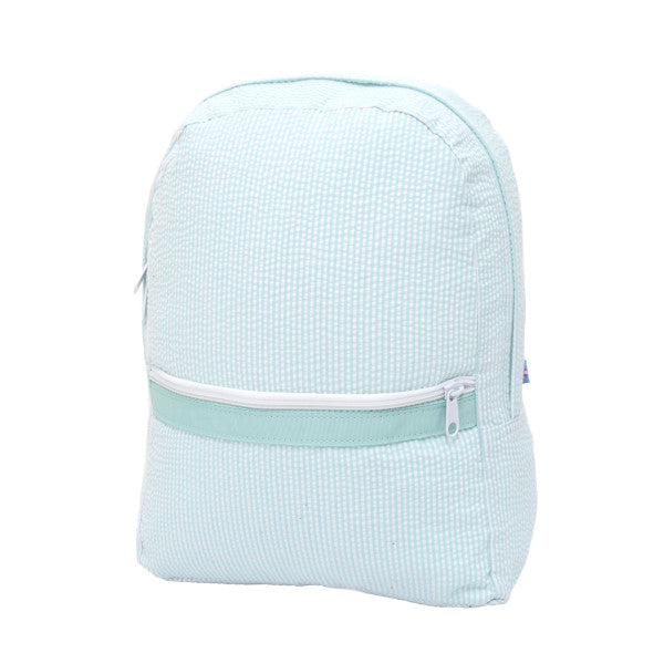 Seersucker Backpack | Mint