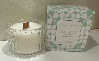 Cucumber Melon Woodwick Candle Candles    - Chickie Collective