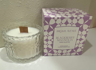 Blackberry Magnolia Woodwick Candle Candles    - Chickie Collective