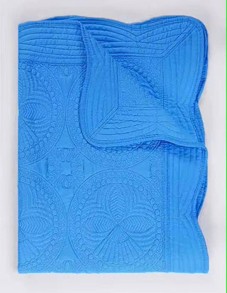 Heirloom Quilt - Baby Quilt Blanket Swaddle Monogram - Chickie Collective
