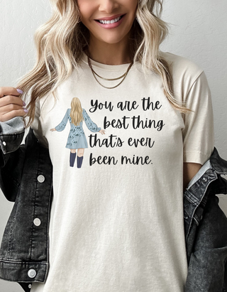 Taylor Swift Preppy Picture T-Shirt - You Are The Best Thing That's Ever Been Mine T-Shirt    - Chickie Collective