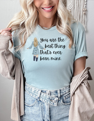 Taylor Swift Preppy Picture T-Shirt - You Are The Best Thing That's Ever Been Mine T-Shirt    - Chickie Collective