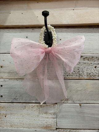 Pink Hair Band and Bow