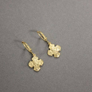 ER44 4Way Cross Religious Scapular Earring - Chickie Collective