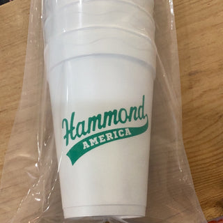 Hammond America - 16oz Styrofoam Cups Styrofoam Cups    - Chickie Collective