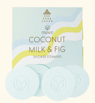 Coconut Milk + Fig Shower Steamers Bath Bombs    - Chickie Collective