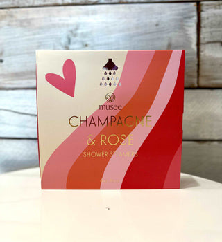 Champagne and Rose Shower Steamers Bath Bombs    - Chickie Collective