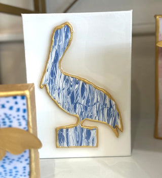 7x5 Pelican Canvas Home Decor - Chickie Collective