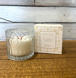 Plumeria Woodwick Candle Candles - Chickie Collective