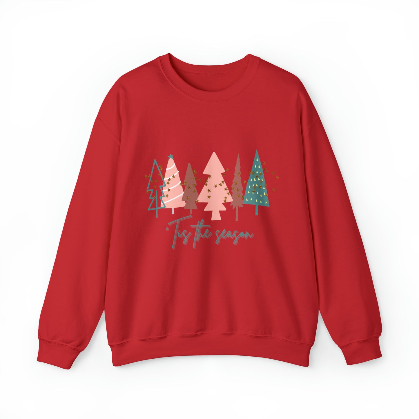 A cozy Printify Christmas Tree Sweatshirt perfect for winter.