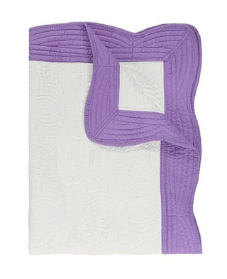 Heirloom Quilt - Baby Quilt Blanket Swaddle Monogram - Chickie Collective