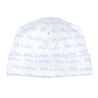 Little Brother Print Hat Baby Accessories - Chickie Collective