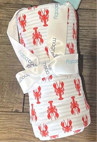 Lil' Snappers Swaddle Blanket Soft Pima Cotton - Chickie Collective