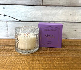 Midnight Lavender Woodwick Candle Candles - Chickie Collective