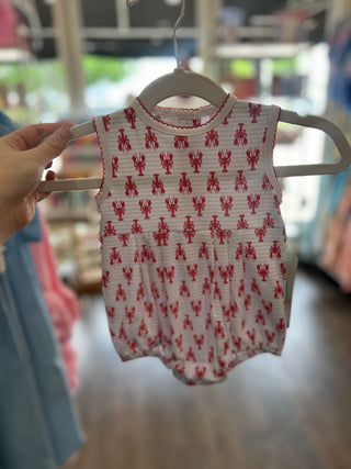 Lil' Snappers Print Boy Bubble for Coastal Adventures - Chickie Collective