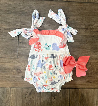 Ocean Friends Baby Summer Bubble Bubble - Chickie Collective