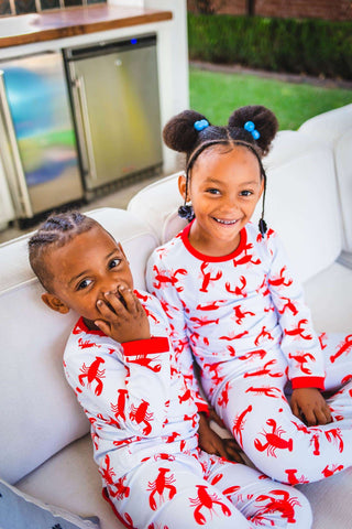 Crawfish Buttflap Pajamas Kid's Pajamas    - Chickie Collective