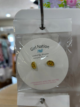 Taco Belle Cutie Stud Earrings - Chickie Collective