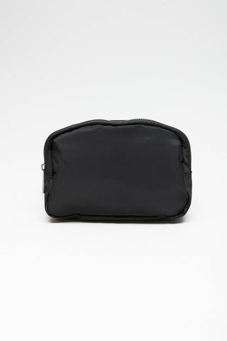 CROSS BODY SLING FANNY PACK BELT BAG  BLACK   - Chickie Collective