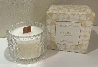 Plumeria Woodwick Candle Candles    - Chickie Collective