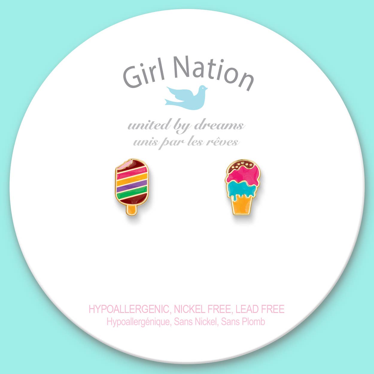 The Perfect Pair | Ice Cream Truck Treats Earrings     - Chickie Collective