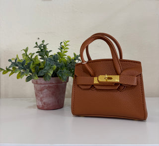 Brown Mini Leather Purse