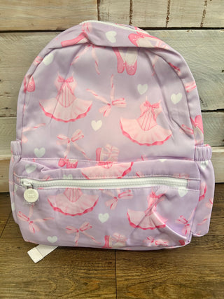 Bows & Ballet Nylon Backpack - Toddler Size