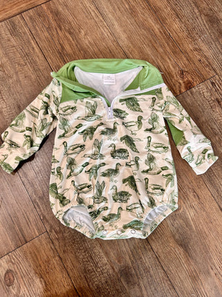 Mallard Duck Long Sleeve Onesie