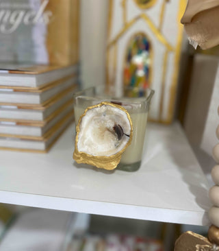 Mama Mia Oyster Candle - Square Votive Candles - Chickie Collective