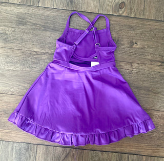 Purple Girls Athletic Dress Baby & Toddler Dress - Chickie Collective