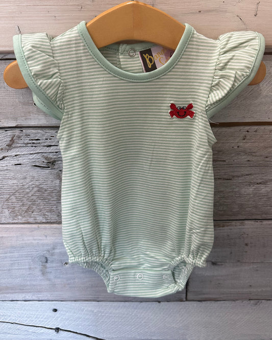 Girls Crab Bubble Baby Clothing    - Chickie Collective