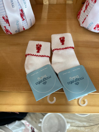 Lil' Snappers Embroidered Socks for Kids Soft Cotton - Chickie Collective