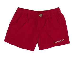 Boys Mallard Shorts | Red | Boy's Shorts - Chickie Collective