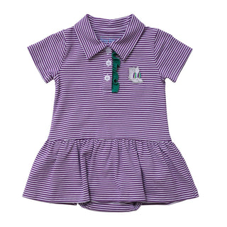 Mardi Gras Polo Dress Dress    - Chickie Collective