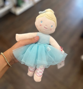 Allegra the Blue Ballerina Plush Toy - Chickie Collective