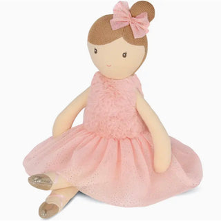 Brunette Ballerina Stuffed Doll